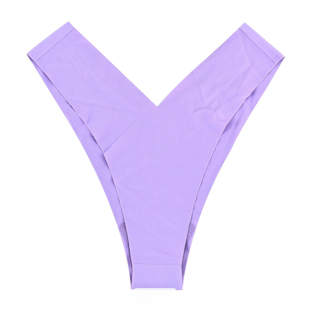 Butter Cream Seamless Thong - Lavender