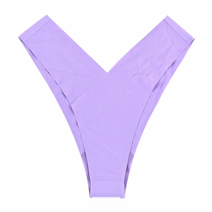 Butter Cream Seamless Thong - Lavender