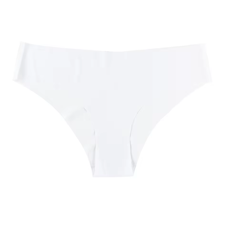 Seamless Bikini Cut - White