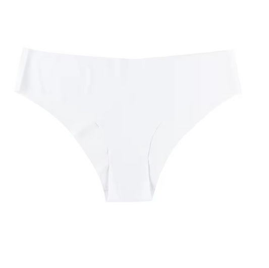 Seamless Bikini Cut - White